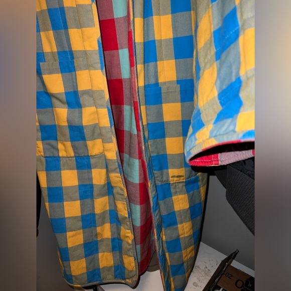 Mara Hoffman Willow Jacket in Reversible Plaid - Picture 7 of 10